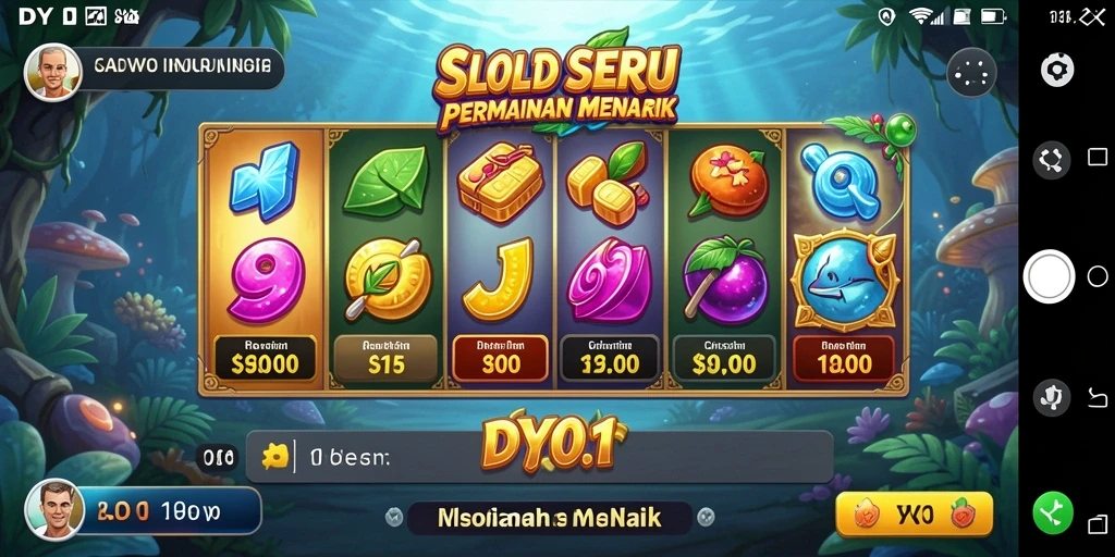 Tampilan gameplay menarik dari DY01 saat bermain Slot.
