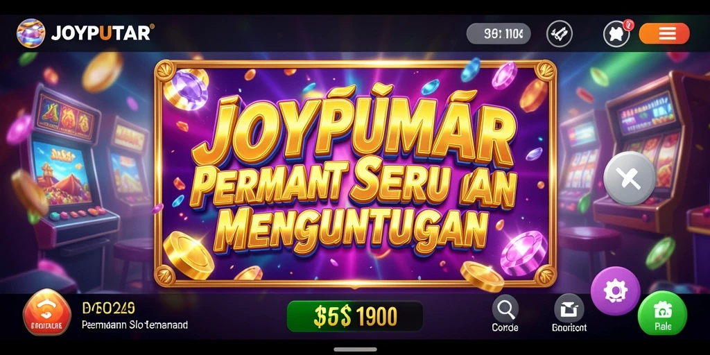 Tampilan gameplay JOYPUTAR yang mengasyikkan di mesin Slot.
