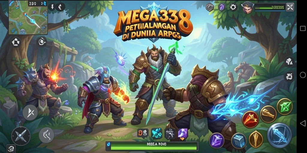 Tampilan gameplay ARPG yang mendebarkan dan seru.