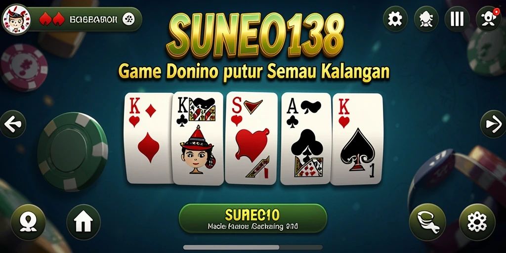 Tangkapan layar SUNEO138 menunjukkan gameplay Domino yang seru dan menantang.
